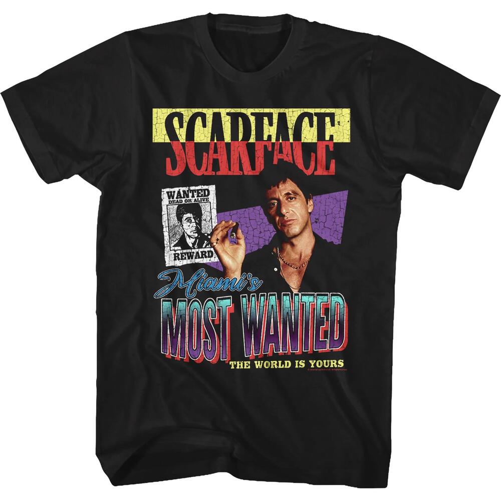 Miamis Most Wanted Scarface Tshirt